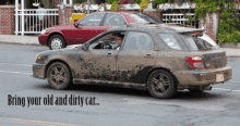 Old And Dirty Car GIF - Dirty Car Brand New Car Car Wash GIFs