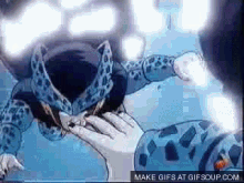 fight explode cell jr dbz gohan fight explode cell jr dbz gohan