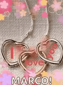 I Love You Marco Neclace GIF - I Love You Marco Neclace Shine GIFs