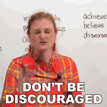 Dont Be Discouraged Learn English With Ronnie GIF - Dont Be Discouraged Learn English With Ronnie Dont Lose Hope GIFs