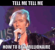 Abc How To Be A Millionaire GIF - Abc How To Be A Millionaire Tell Me GIFs