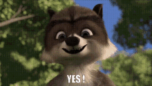Yes Over The Hedge GIF - Yes Over The Hedge Vecinos Invasores GIFs