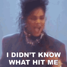 I Didnt Know What Hit Me Janet Jackson GIF - I Didnt Know What Hit Me Janet Jackson Control Song GIFs
