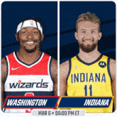 Washington Wizards Vs. Indiana Pacers Pre Game GIF - Nba Basketball Nba 2021 GIFs