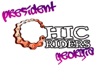 president chic riders georgia logo