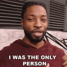 I Was The Only Person Preacher Lawson GIF - I Was The Only Person Preacher Lawson No One Else GIFs