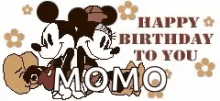 Birthday Happy Birthday GIF - Birthday Happy Birthday Momo GIFs