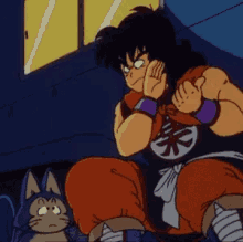 Yamcha Dragon Ball Z GIF - Yamcha Dragon Ball Z Over There GIFs