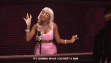 Nicki Minaj Bust A Nut GIF - Nicki Minaj Bust A Nut The Key Of Awesome GIFs