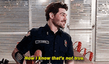 Station19 Jack Gibson GIF - Station19 Jack Gibson Now I Know Thats Not True GIFs