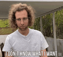 I Dont Know What I Want Kyle Mooney GIF - I Dont Know What I Want Kyle Mooney Saturday Night Live GIFs