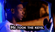 Noahs Arc He Took The Keys GIF - Noahs Arc He Took The Keys Car GIFs