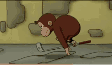 curious george river scene best moment