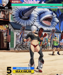 King Of Fighters Angel GIF - King Of Fighters Angel Idle GIFs