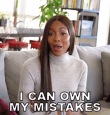 I Can Own My Mistakes Naomi Campbell GIF - I Can Own My Mistakes Naomi Campbell Being Naomi GIFs