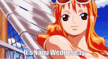 Nami One Piece Nami Swan GIF - Nami One Piece Nami Swan Wednesday GIFs