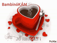Bambino Kam Heart GIF - Bambino Kam Heart Mug GIFs