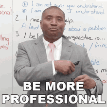 Be More Professional James GIF - Be More Professional James Engvid GIFs