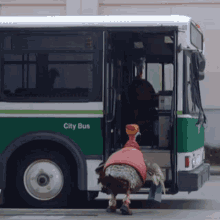 Turkey Turkey Commercial GIF - Turkey Turkey Commercial Getting On The Bus GIFs
