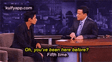 Oh, You'Ve Been Here Before?Fifth Time..Gif GIF - Oh You'Ve Been Here Before?Fifth Time. Isaac Mizrahi GIFs