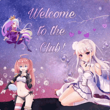 Welcome To The Club Anime GIF - Welcome To The Club Welcome Anime GIFs