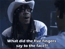Chappelle What Did The Five Fingers Say To Your Face GIF - Chappelle What Did The Five Fingers Say To Your Face GIFs
