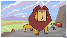 Hey Lion GIF - Hey Lion The GIFs