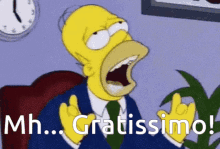 Homer Simpson Gratissimo GIF - Homer Simpson Gratissimo Drooling GIFs