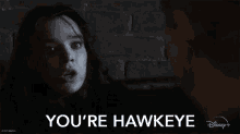 Youre Hawkeye Kate Bishop GIF - Youre Hawkeye Kate Bishop Hailee Steinfeld GIFs
