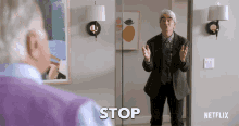 Stop Sol GIF - Stop Sol Sam Waterston GIFs