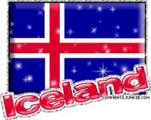 Iceland Glitter GIF - Iceland Glitter Iceland Flag GIFs