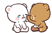 milk and mocha cute adorable comfort stop crying
