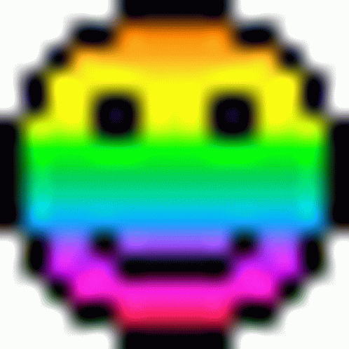 Rainbow Smile Sticker - Rainbow Smile Smiley - Discover & Share GIFs