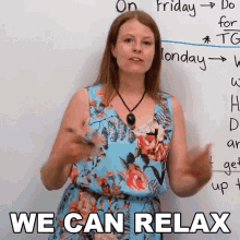 We Can Relax Emma GIF - We Can Relax Emma Engvid GIFs