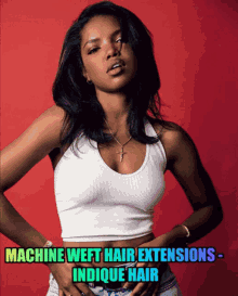 Black Women Human Hair Weft GIF - Black Women Human Hair Weft Hair Styles GIFs