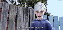 jack frost hi my name is jack frost snowball winter cold