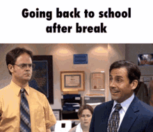 Back To School Summer Break GIF - Back To School Summer Break The Office GIFs
