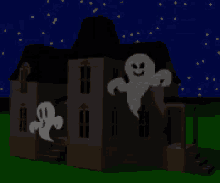 ghost house animated