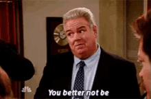 parks and rec jim o heir jerry gergich you better not be warning