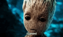 Real Groot Guardians Of The Galaxy GIF - Real Groot Guardians Of The Galaxy Gasps GIFs