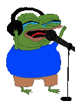 Pepe Sing Peepo Sing Sticker - Pepe Sing Peepo Sing Stickers