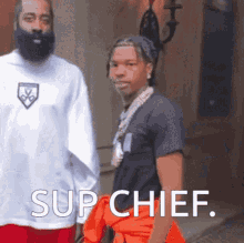 Sup Chief James Harden GIF - Sup Chief James Harden Lil Baby GIFs