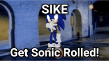 Sonic Sonicroll GIF - Sonic Sonicroll Rickroll GIFs