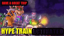 Have A Great Trip Have A Great Trip On The Hype Train GIF - Have A Great Trip Have A Great Trip On The Hype Train Have A Nice Trip GIFs