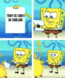 Roblox Spongebob GIF - Roblox Spongebob Meme GIFs