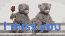 Love Giving Red Rose Teddys Miss You So Much GIF - Love Giving Red Rose Teddys Miss You So Much GIFs