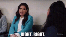 Superstore Amy Sosa GIF - Superstore Amy Sosa Right Right GIFs