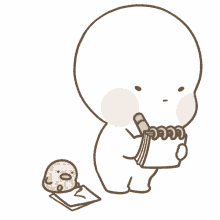 kakaotalk ompangie emoticon pentol writing kakaotalk ompangie emoticon pentol writing