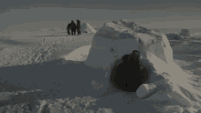 winter igloo