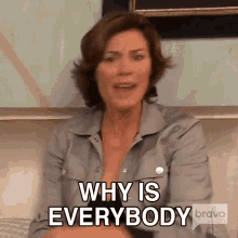 Why Is Everybody So Stressed Out Real Housewives Of New York GIF - Why Is Everybody So Stressed Out Real Housewives Of New York Why Is Everybody So Uptight GIFs